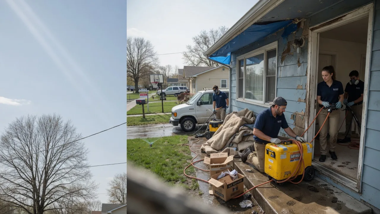 Basement Flood Cleanup in Napoleon, MO near me